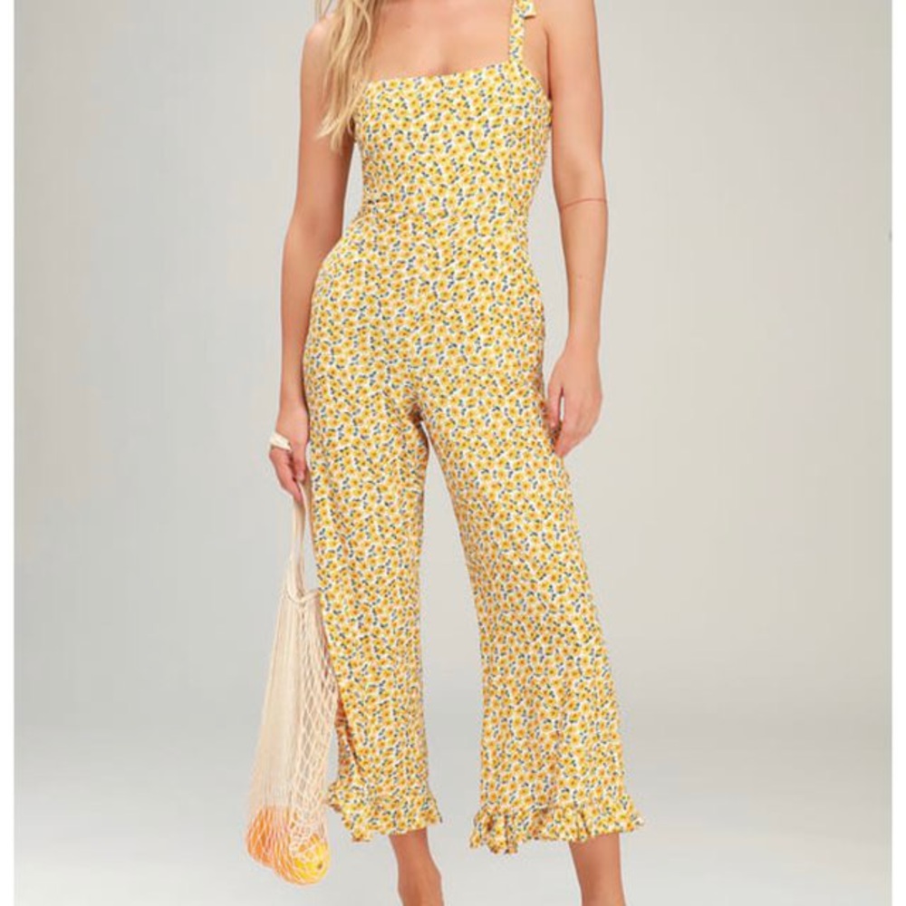 Frankie Jumpsuit in Marguerite Floral